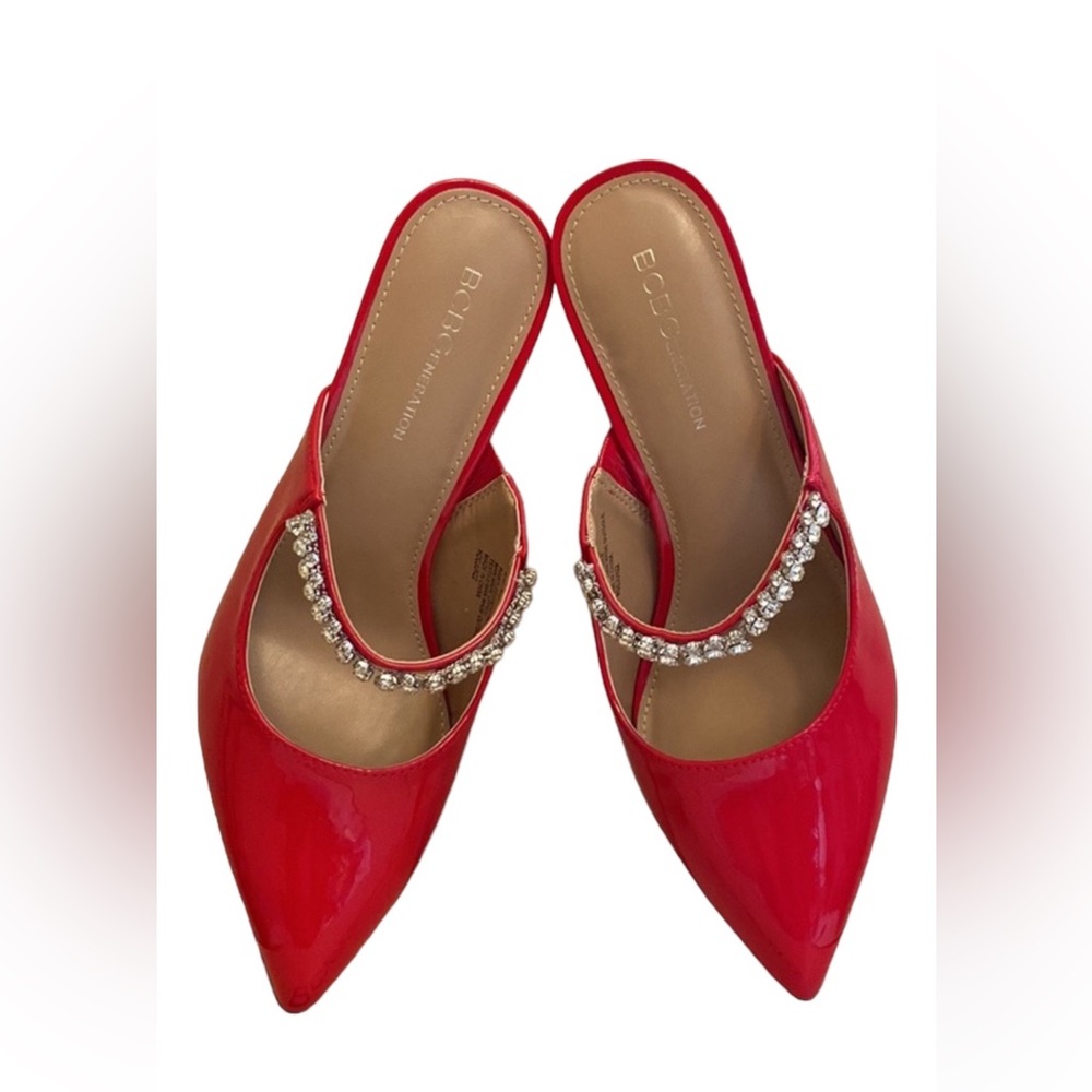 NWOB Beautiful BCBG 👠Generation(Hartlee)Red Stilletos Size 8.5 closet is…